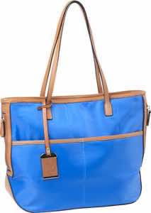Bulldog BDP057 Tote Purse w/Holster Electric Blue Nylon Most Sm Pistols & Revolvers Right Hand