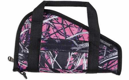 Bulldog BD600MDG Pistol Rug Small Muddy Girl Camo/Black Nylon Holds Handgun