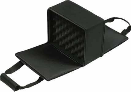 Bulldog BD522 Hard-Sided Black Nylon Holds 4 Pistols