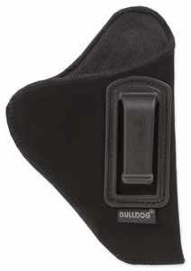 Bulldog DIP224 Deluxe IWB Black Suede Like Belt Clip Fits S&W J Frame/Taurus 85/2-2.50