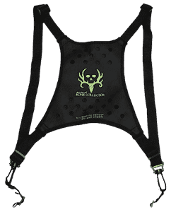 Butler Creek 16126 Bino Caddy Deluxe Black w/Bone Collector Logo Canvas