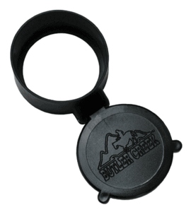 Butler Creek 30250 Flip-Open Objective Scope Cover 45.70mm Obj. Size 25 Black Polymer