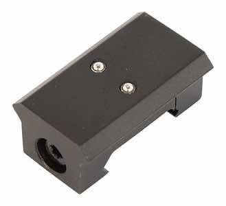 Caldwell 123904 Spare Mount Black Picatinny for AR Brass Catcher