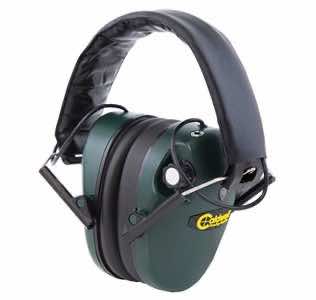 Caldwell 487557 E-Max Low-Profile Muff 23 dB Over the Head Green/Black Adult