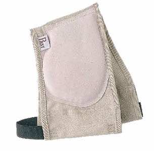 Caldwell 300010 Magnum Recoil Shield Tan Cloth w/Leather Pad