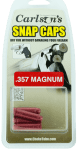 Carlson's Choke Tubes 00059 Snap Cap Pistol 357Mag 6Pack