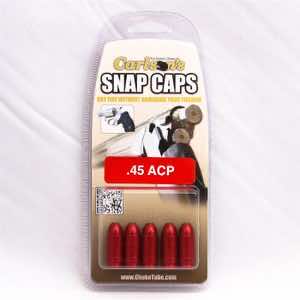 Carlson's Choke Tubes 00062 Snap Cap Pistol 45ACP 5Pack