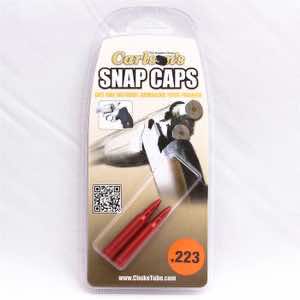 Carlson's Choke Tubes 00050 Snap Cap Spring Loaded Striking 223Rem 2Pack