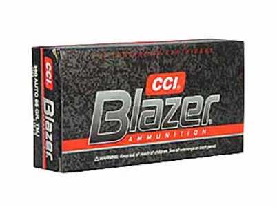 CCI 3505 Blazer Handgun 380 ACP 95 gr Total Metal Jacket 50 Per Box/ 20 Case