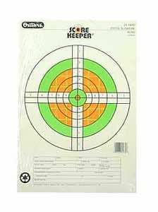 Champion Targets Flourescent Orange/Green Bulls 45760