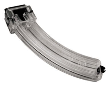 Champion Targets 40420 Replacement Magazine Single Stack Clear Rotary 25rd 22 LR Fits Ruger 10/22