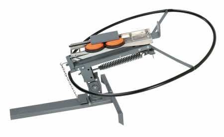 Champion Targets 40906 SKYBird 3/4 Cock Trap w/Tri-Pod Stand Silver Manual Cocking Single