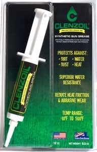 Clenzoil 2861 Synthetic Gun Grease 0.50 oz Syringe