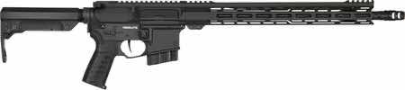 CMMG 28A670CAB Resolute MK4 22 ARC Black Nitride Threaded Barrel, Black Armor Cerakote Picatinny Rail Aluminum Receiver, M-LOK Handguard, Black Synthetic CMMG 6 Position RipStock, Black Polymer Grip