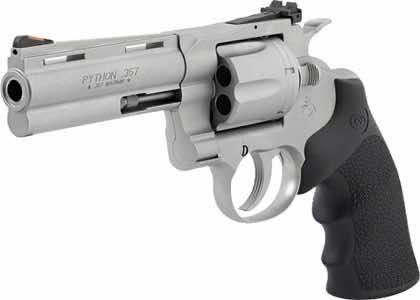 Colt Mfg PYTHONSM4RTS Python 357 Mag/38 Special 6 Shot, 4.25