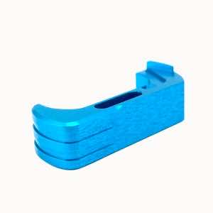 Cross Armory CRG5MCBK Mag Catch Extended Compatible w/Glock Gen4-5 Black Anodized Aluminum