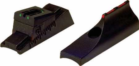 CVA AC1622 Durasight Z2 Black | Red Fiber Optic Front Sight Green Fiber Optic Rear Sight