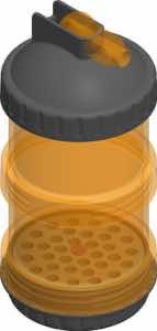 CVA AC1743 Powder Pod & Primer Storage for Loose Powder & Primers (Holds 20 VariFlames or 209 Primers)