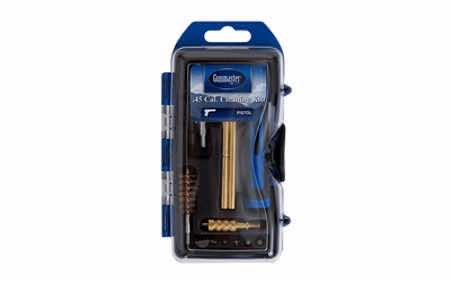 DAC GM45P GunMaster Cleaning Kit 44 Cal & 45 Cal Pistol/14 Pieces Black/Blue