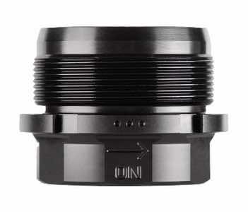 Dead Air DA456HT XEMAX Adapter Chromium-Molybdenum Heat Treated Steel Black Nitride