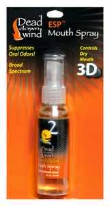 Dead Down Wind 1240BC Mouth Spray Odor Eliminator Mint Scent 2 oz