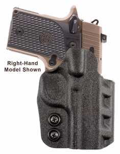 DeSantis Gunhide D94KB8WZ0 Cazzuto OWB Black Kydex Paddle Fits Springfield Prodigy w/wo Red Dot Fits 4.25-5