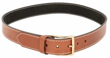 DeSantis Gunhide B12TL38Z0 Plain Lined Tan Leather, Belt Size 38