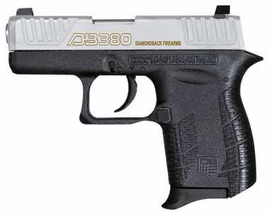 Diamondback DB0100E022 DB380 Gen4 Micro-Compact Frame 380 ACP 6+1, 2.80
