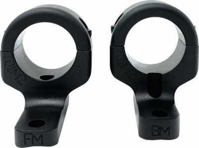 DNZ 701M2 Game Reaper 2 Scope Mount/Ring Combo Matte Black 1