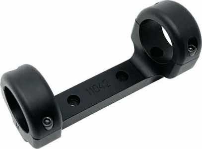 DNZ 11042 Game Reaper-Traditions Scope Mount/Ring Combo Matte Black 1