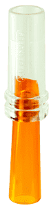 Duck Commander DCSPRCK Specklebelly Single Reed Specklebelly Sounds Attracts Geese Clear/Orange Acrylic