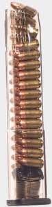 ETS Group OMGSW9MP32 Omega 32rd Flush 9mm Luger Clear Polymer Fits S&W M&P