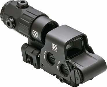 Eotech HHSV HHS V EXPS & G45 Magnifier Matte Black 1x/5x 1.20