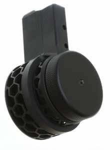 F5 MFG F5 MFG AR-15 .223/5.56 Skeletonized 50 Round Drum Magazine - Black | HEX Pattern