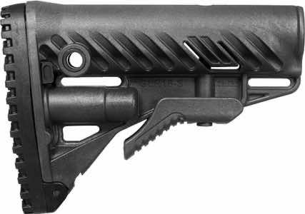 FAB Defense FXGLR16G GLR-16 Buttstock for AR-15/ M16/ M4 OD Green Polymer