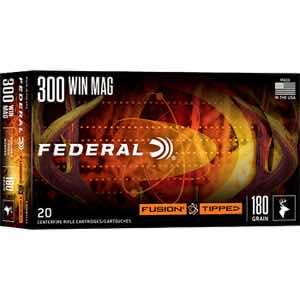Federal F300WTFS3 Fusion 300 Win Mag 180 gr 20 Per Box/ 10 Case