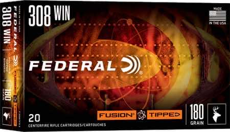 Federal F308TFS3 308 Win 180 gr 20 Per Box/ 10 Case