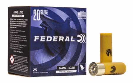 Federal H2026 Game-Shok Heavy Field 20 Gauge 2.75
