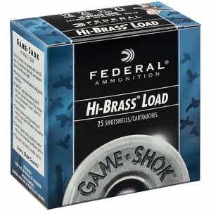 Federal H1265 Game-Shok High Brass 12 Gauge 2.75