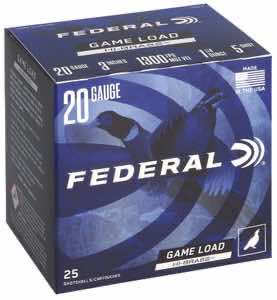 Federal H2585 Game-Shok High Brass 20 Gauge 3