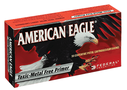 Federal AE9N2 American Eagle Indoor Range Training 9mm Luger 147 gr Total Metal Jacket 50 Per Box/ 20 Case
