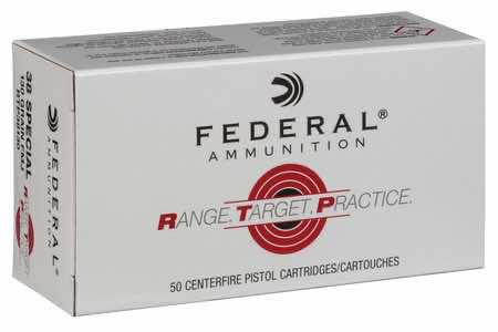 Federal RTP38130 Range & Target 38 Special 130 gr Full Metal Jacket 50 Per Box/ 20 Case