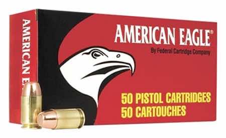 Federal AE40R3 American Eagle Handgun 40 S&W 165 gr Full Metal Jacket 50 Per Box/ 20 Case