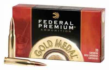 Federal GM3006M Premium Gold Medal 30-06 Springfield 168 gr Sierra MatchKing BTHP 20 Per Box/ 10 Case