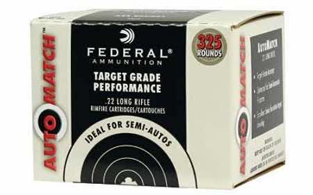 Federal AM22 Champion Training Auto Match 22 LR 40 gr Lead Round Nose 325 Per Box/ 10 Case Bulk