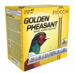 Fiocchi 123GP4 Golden Pheasant Extrema 12 Gauge 3