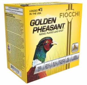 Fiocchi 16GP5 Golden Pheasant Extrema 16 Gauge 2.75