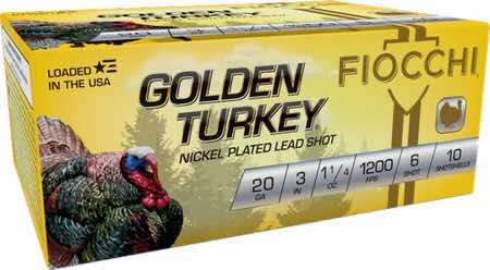Fiocchi 203TRKC6 Golden Turkey 20 Gauge 3