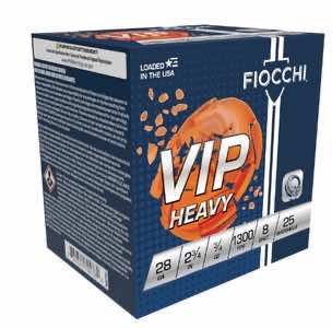 Fiocchi 28VIPH8 Exacta Target VIP Heavy 28 Gauge 2.75