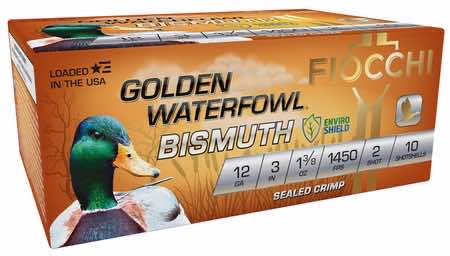 Fiocchi 123GB2 Golden Waterfowl Bismuth 12 Gauge 3